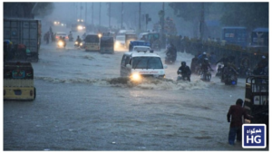 Up to 100 mm of rain is expected in Karachi from this evening